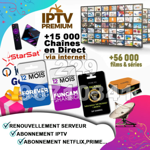 pub sever et iptv